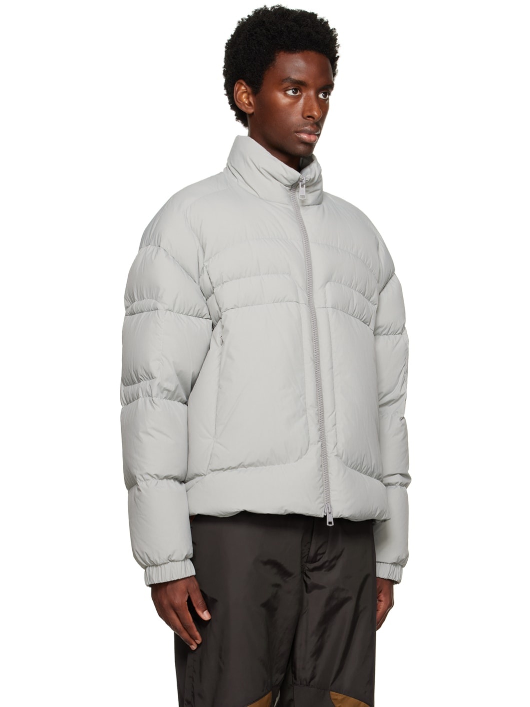 Gray Dofida Down Jacket - 2