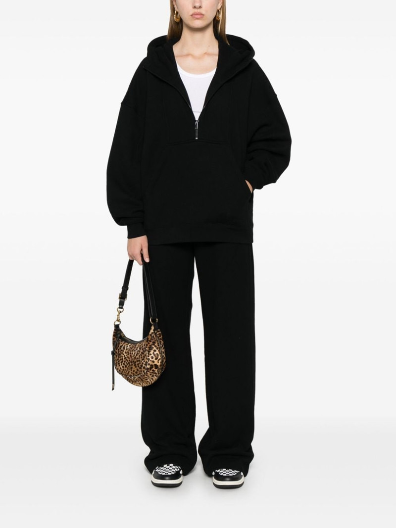 SAINT LAURENT half-zip hoodie outlook