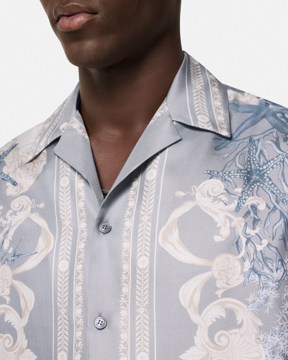 Barocco Sea Silk Shirt - 3