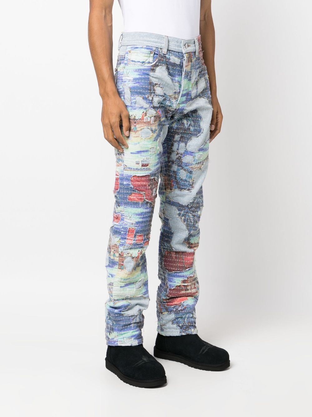 Aloha Boro straight-leg jeans - 3