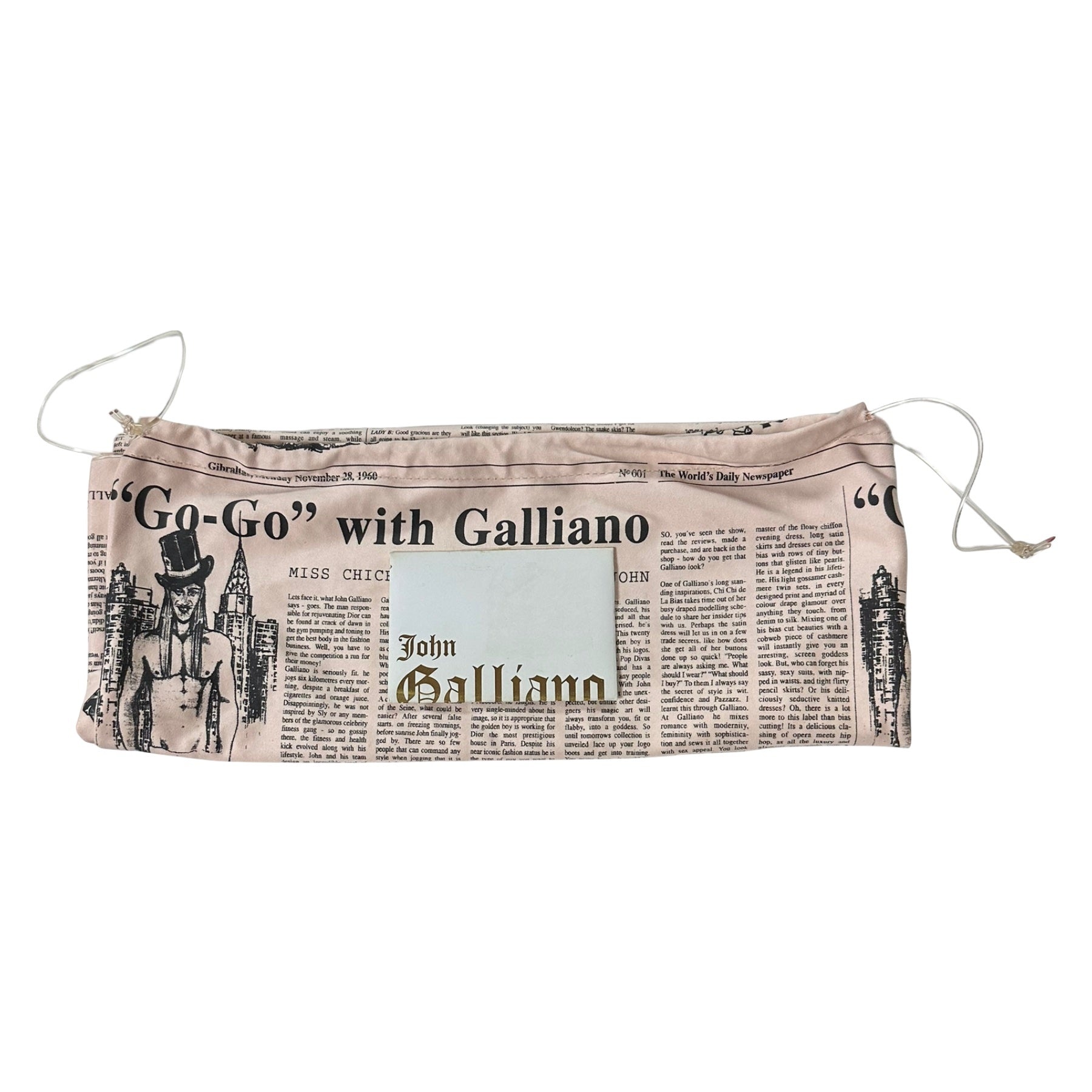 John Galliano JOHN GALLIANO Spring Summer 2003 Snake Chain