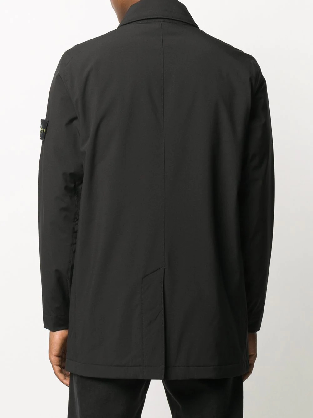 logo patch sleeve jacket - 4