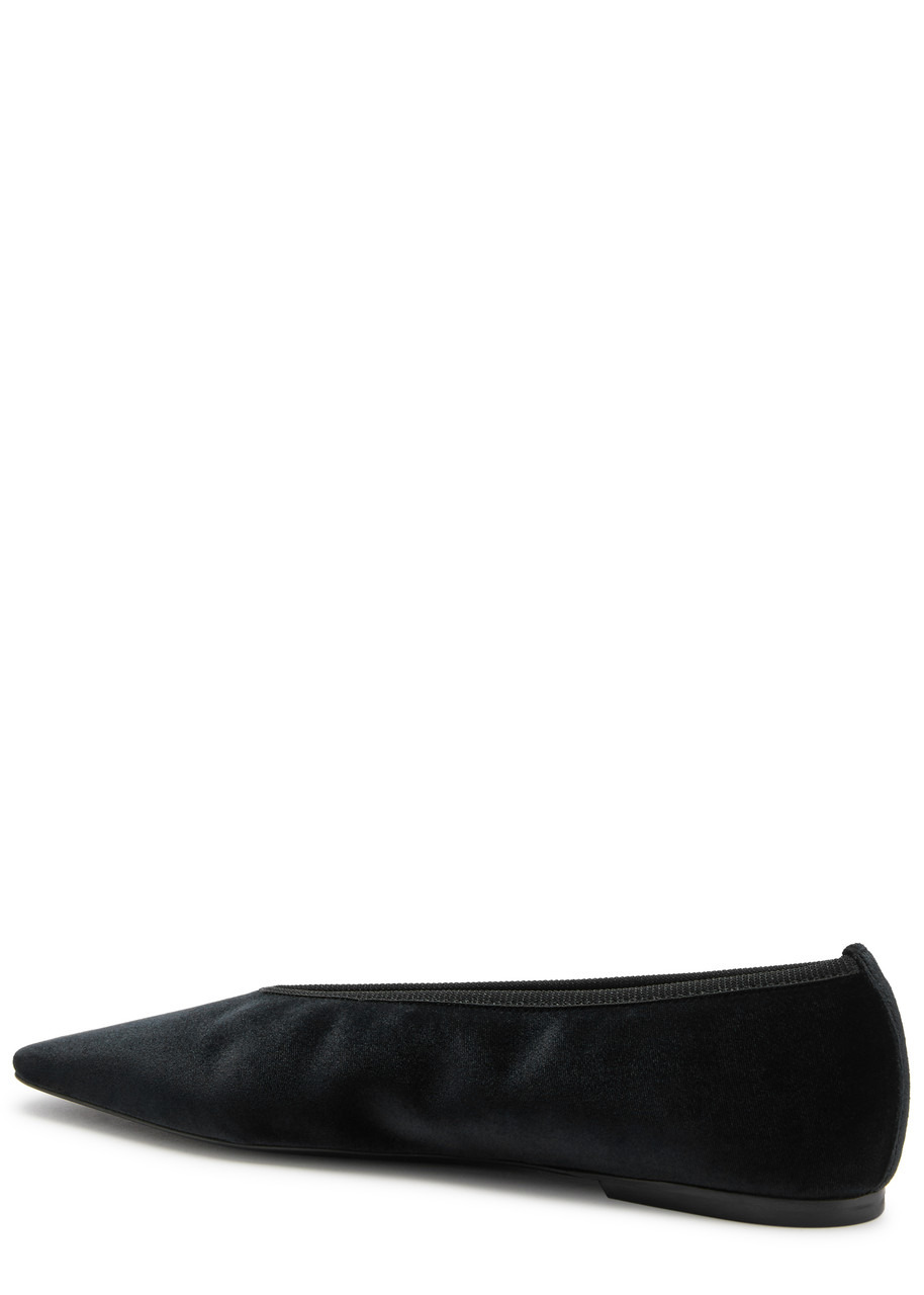 Toteme Velvet Flats - 2