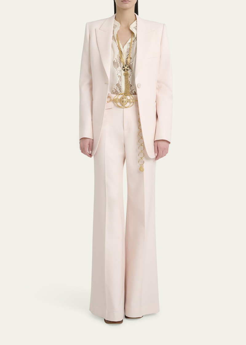 Chloé High-Rise Wide-Leg Suiting Trousers outlook