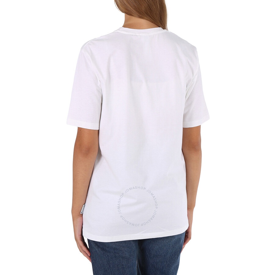 Wolford Ladies Short-sleeve Newton Cotton T-Shirt - 6