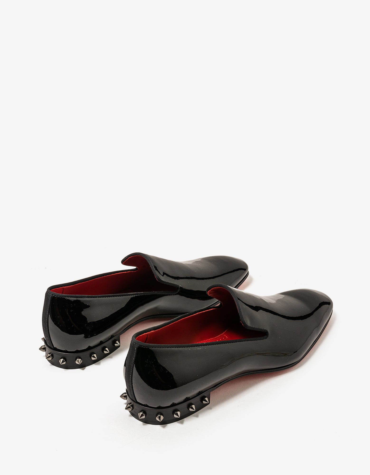 Christian Louboutin Marquees Black Patent Shoes - 7