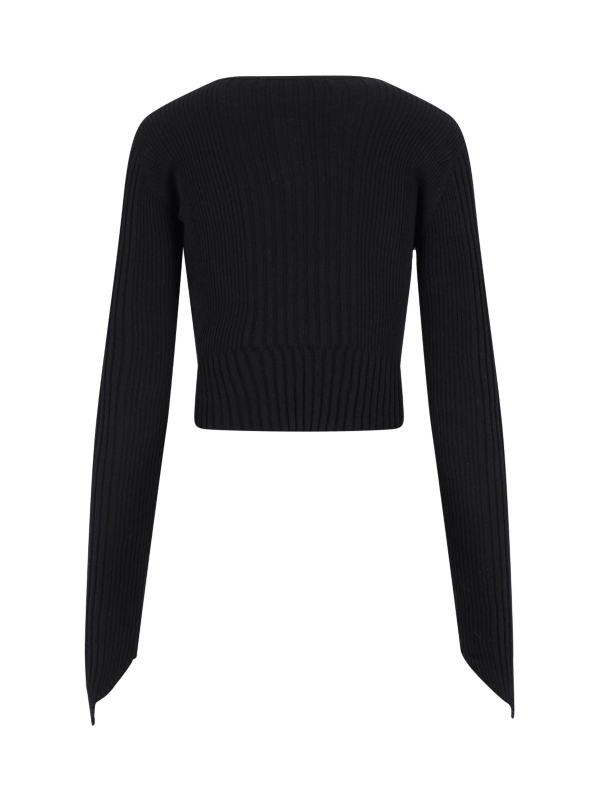 'ORB' CROP CARDIGAN - 2