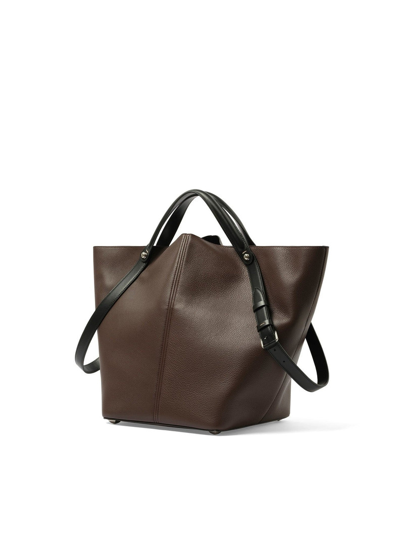 Maison Margiela Dress-Age Large Bag in Walnut/Black outlook
