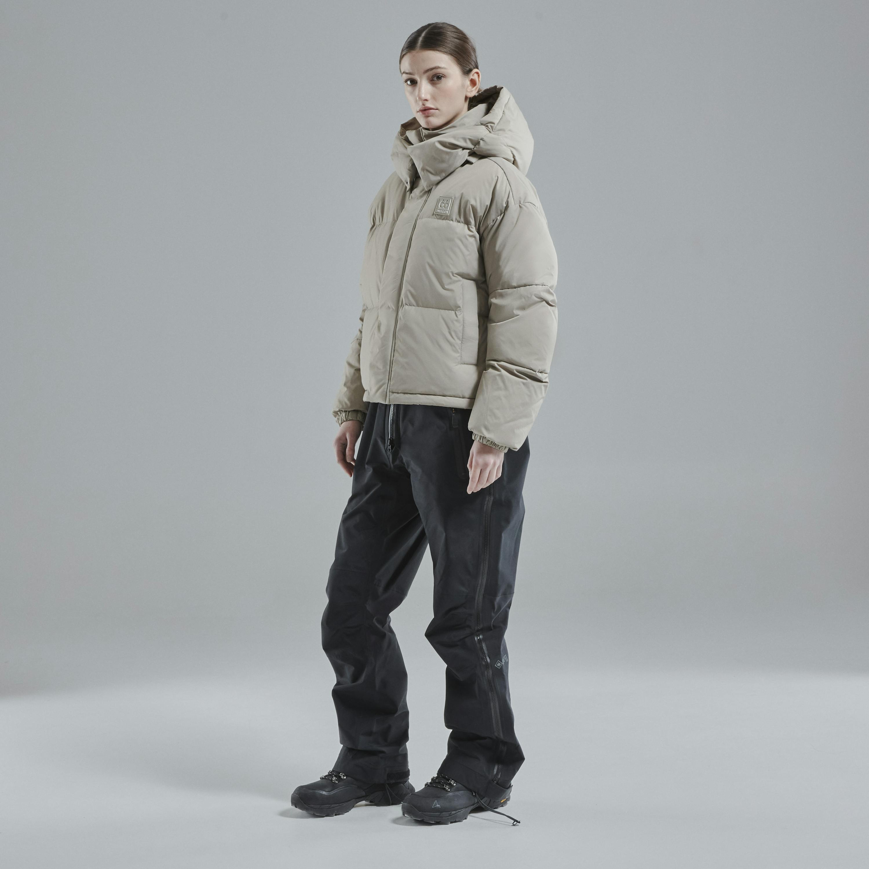 Dyngja Cropped Down Jacket - 3