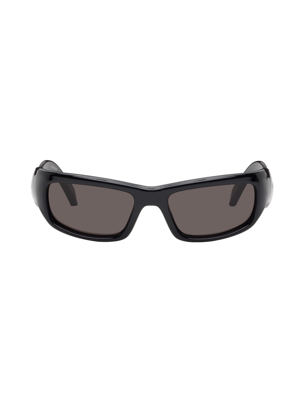 Black Hamptons Rectangle Sunglasses - 1