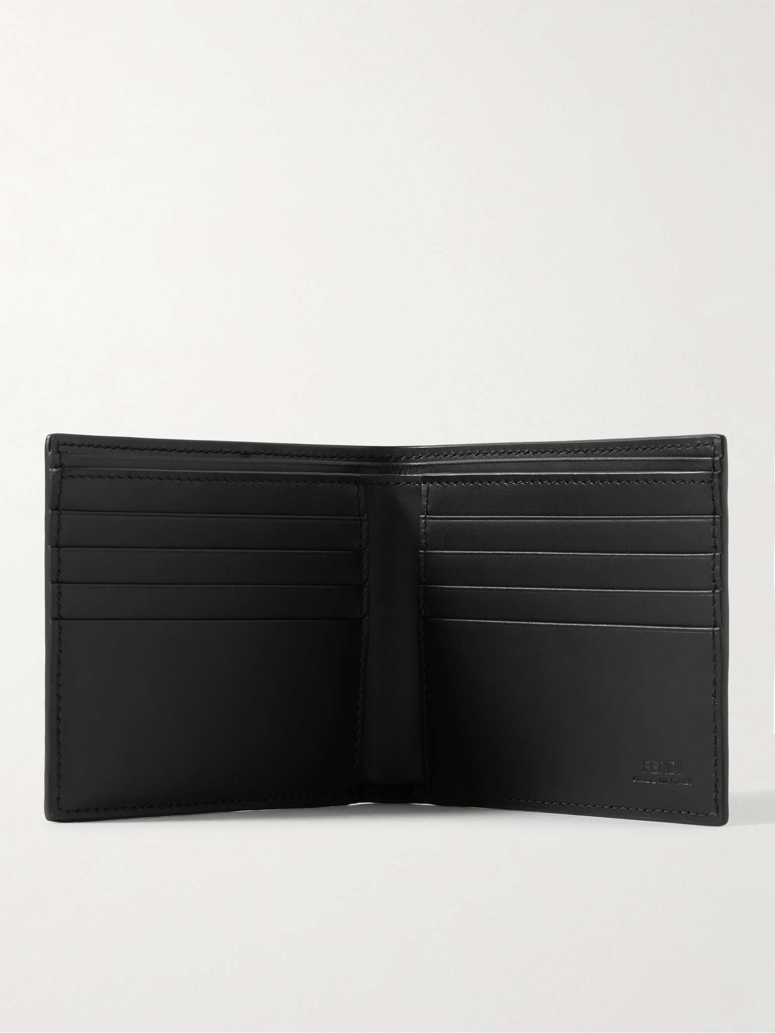 Logo-Embossed Leather Billfold Wallet - 2