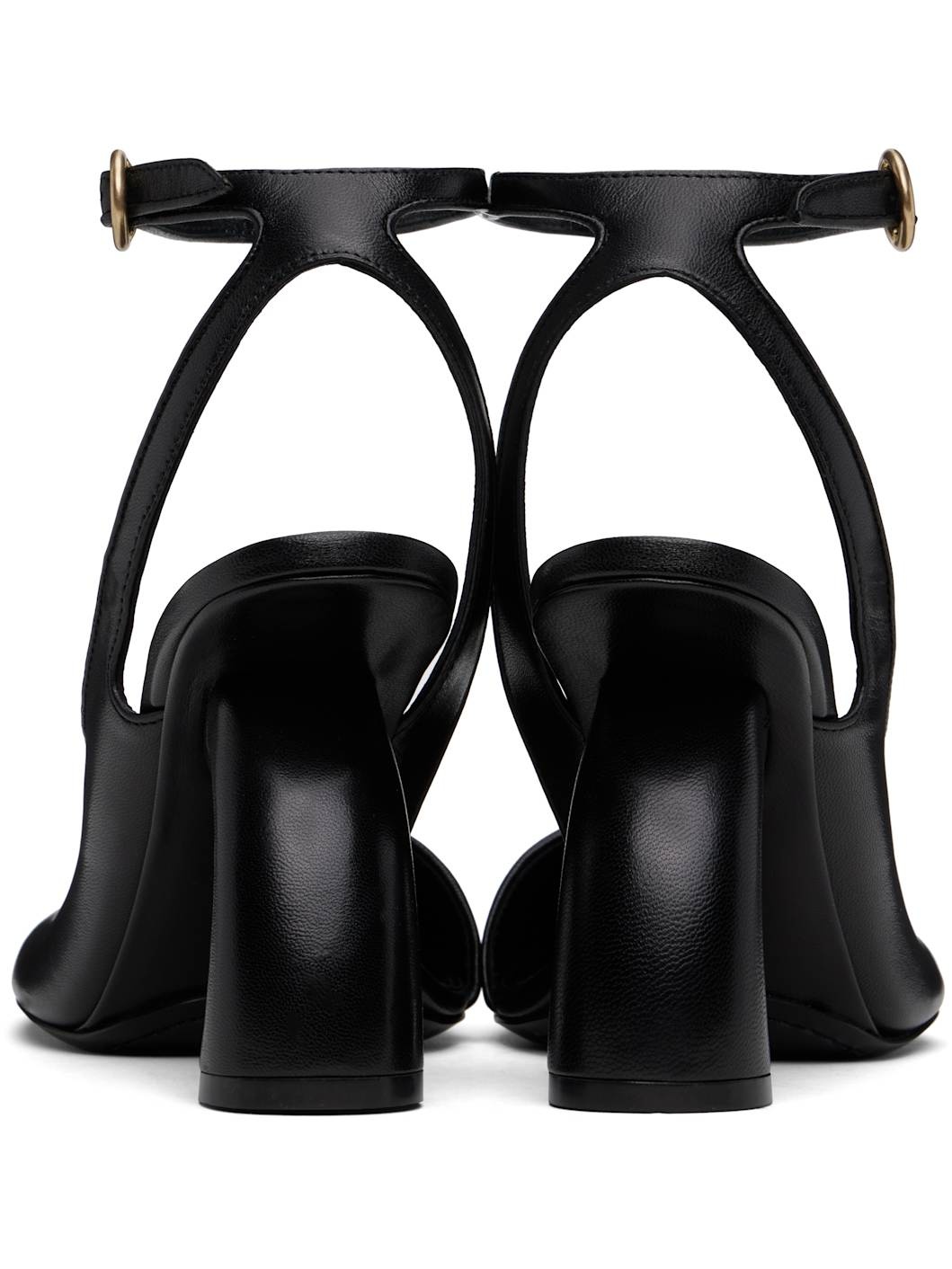 Black Asymmetric Heels - 2