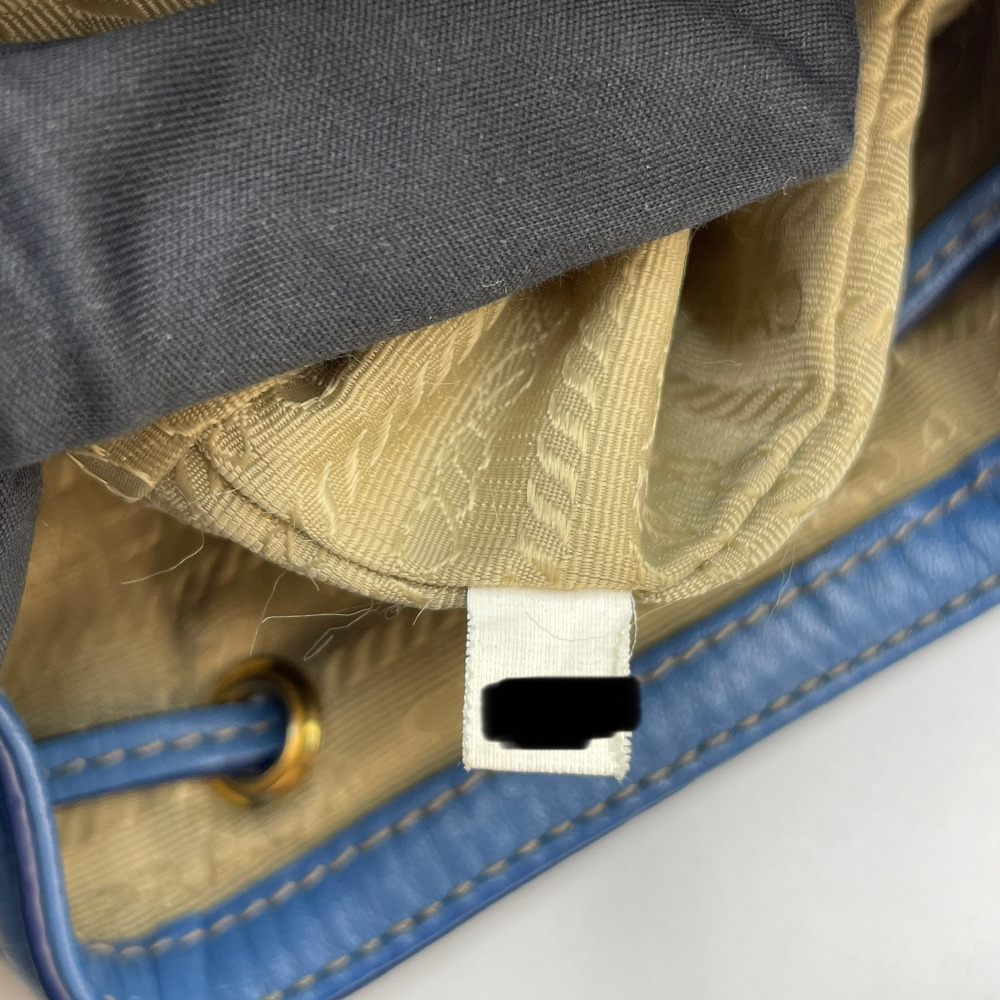 Prada Beige Fabric Heritage Bucket Two-Way Bag - 19