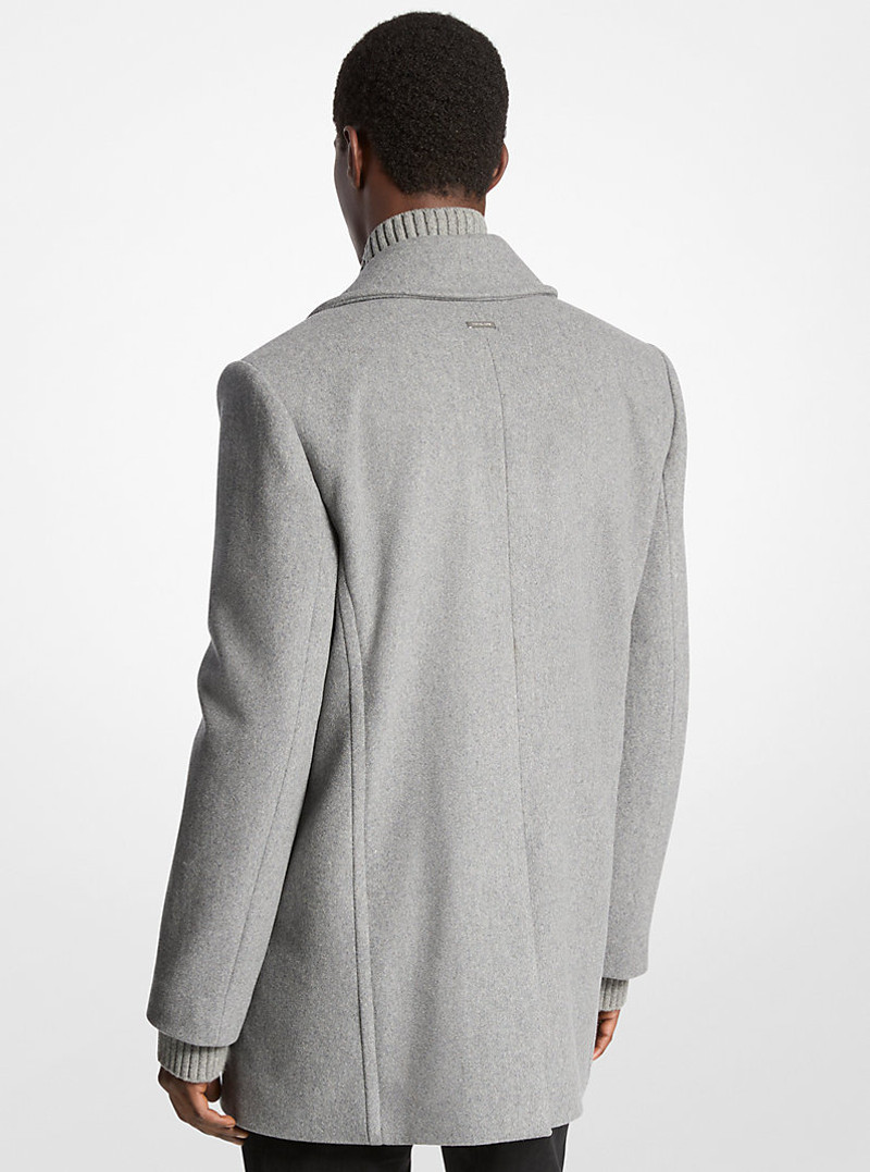 MICHAEL KORS Wool Blend Peacoat outlook