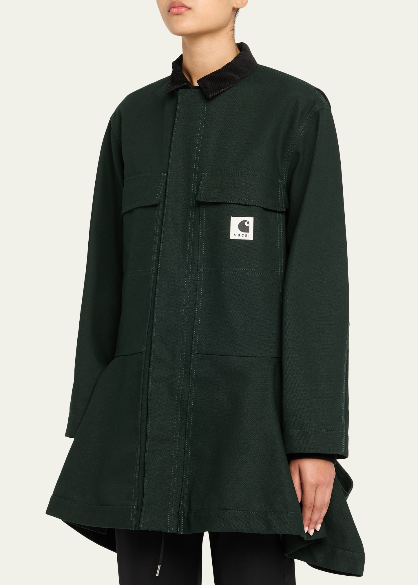 x Carhartt WIP Duck Flare Barn Jacket - 4