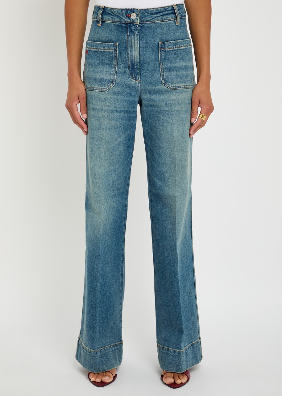 Victoria Beckham Alina Flared-leg Jeans - 2