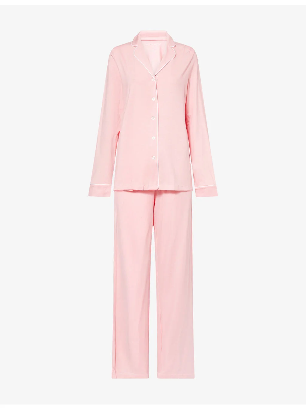 Lara Relaxed-Fit Jersey Pyjama Set - 1