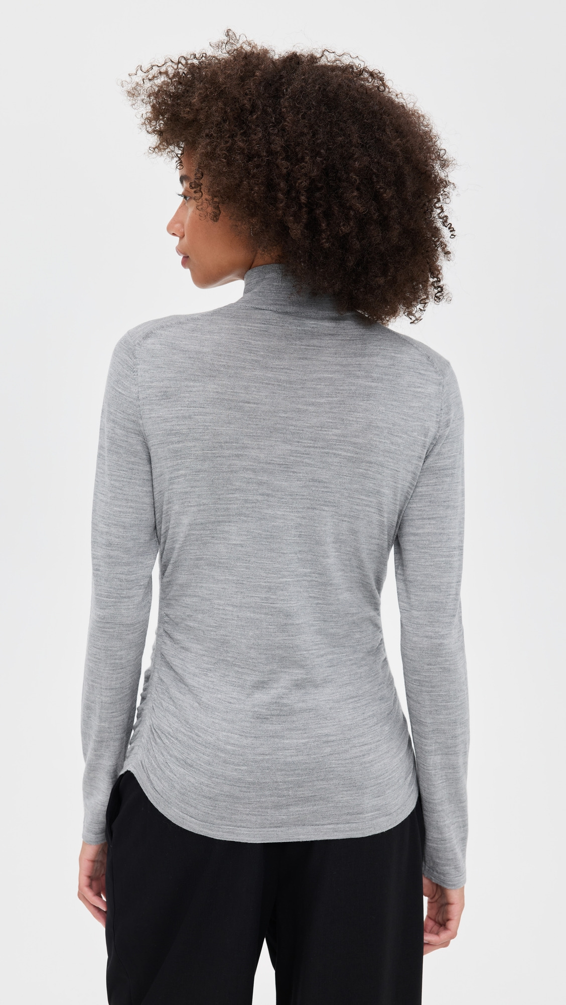 Shirred Henley Top - 2
