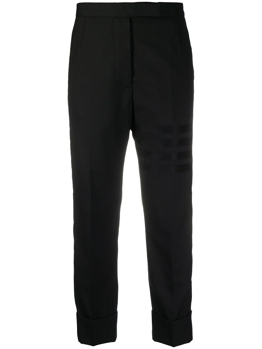 tailored cropped trousers - 1