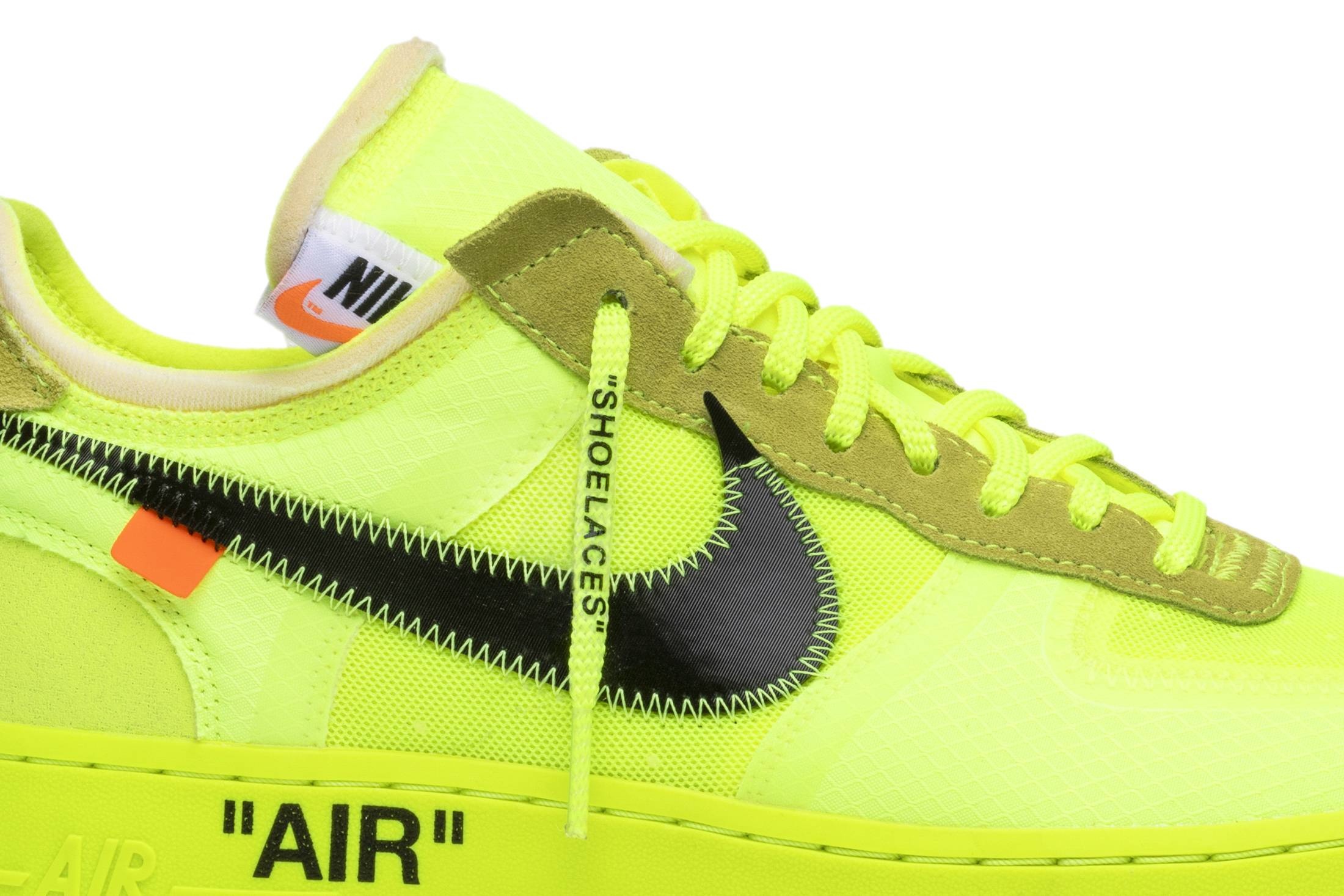 Off-White x Air Force 1 Low 'Volt' - 2