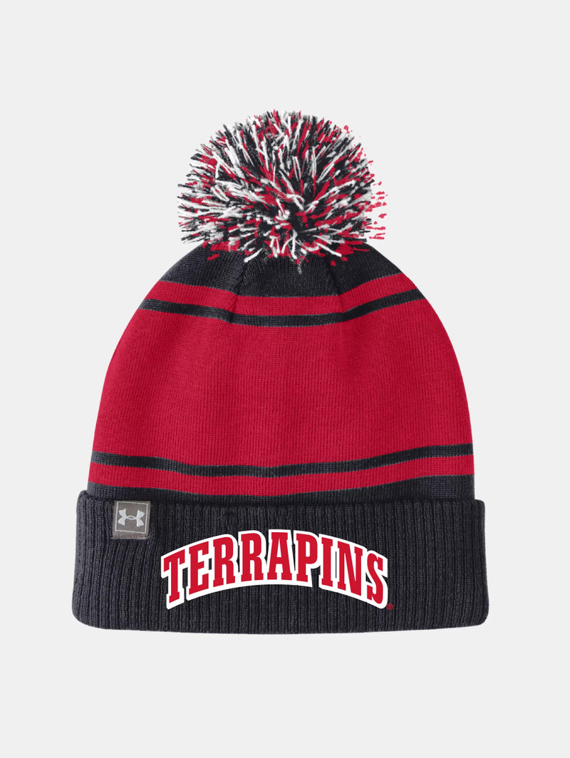 Unisex UA Collegiate Pom Beanie 1
