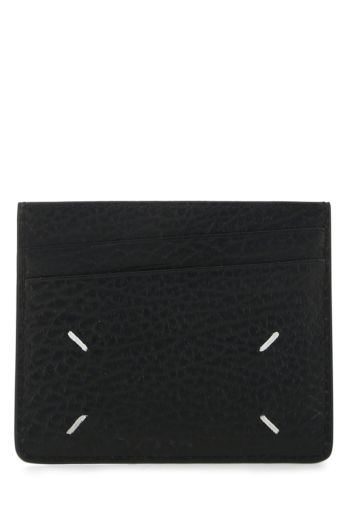 Black leather card holder - 3