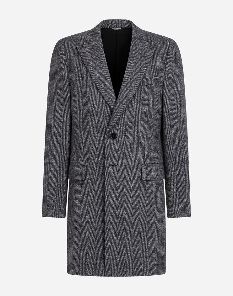 Wool herringbone coat - 3