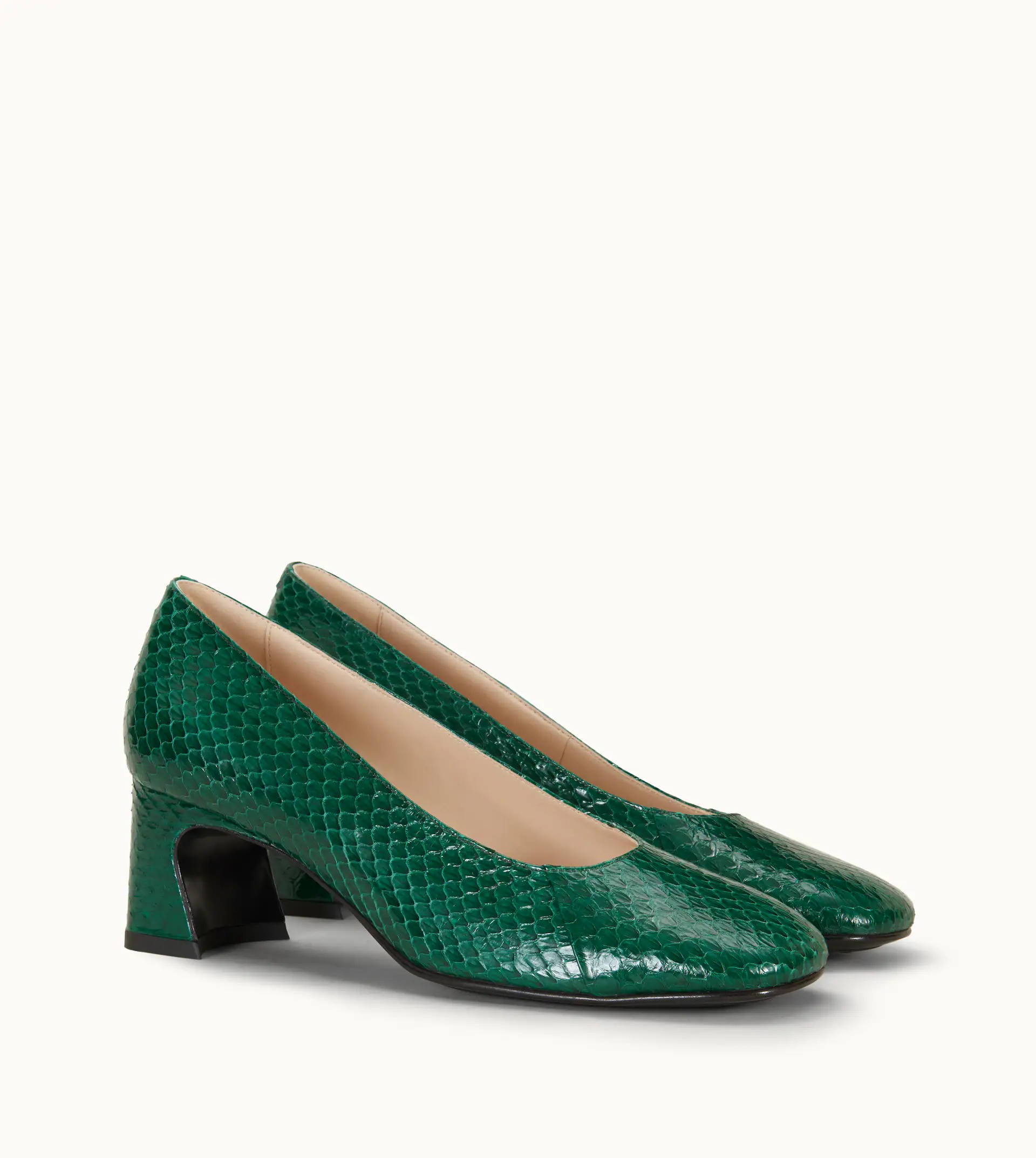 SLIDE PUMPS IN REPTILE - GREEN - 5