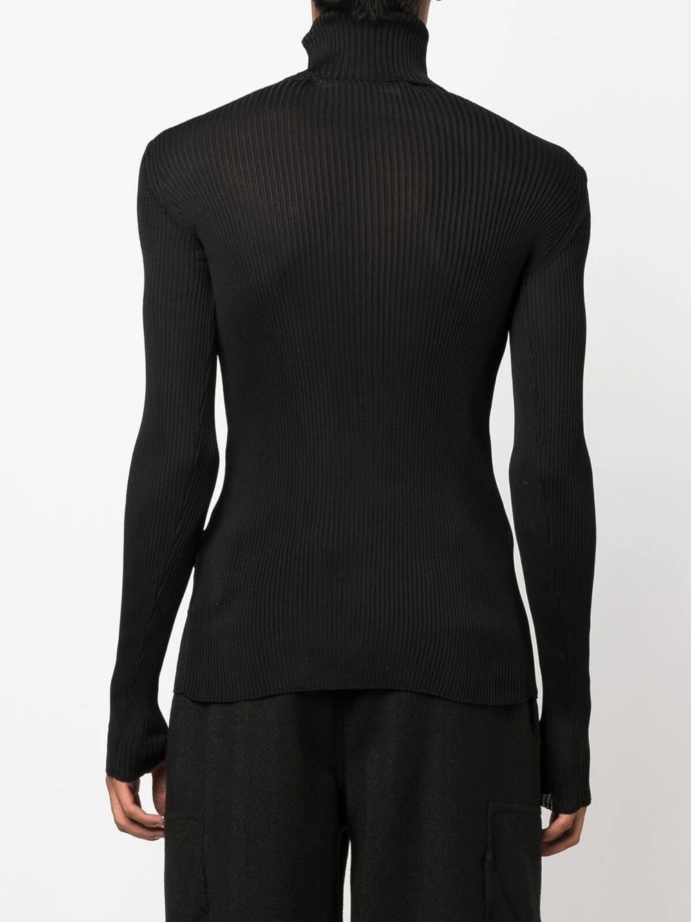 Helvet fine-knit ribbed jumper - 4