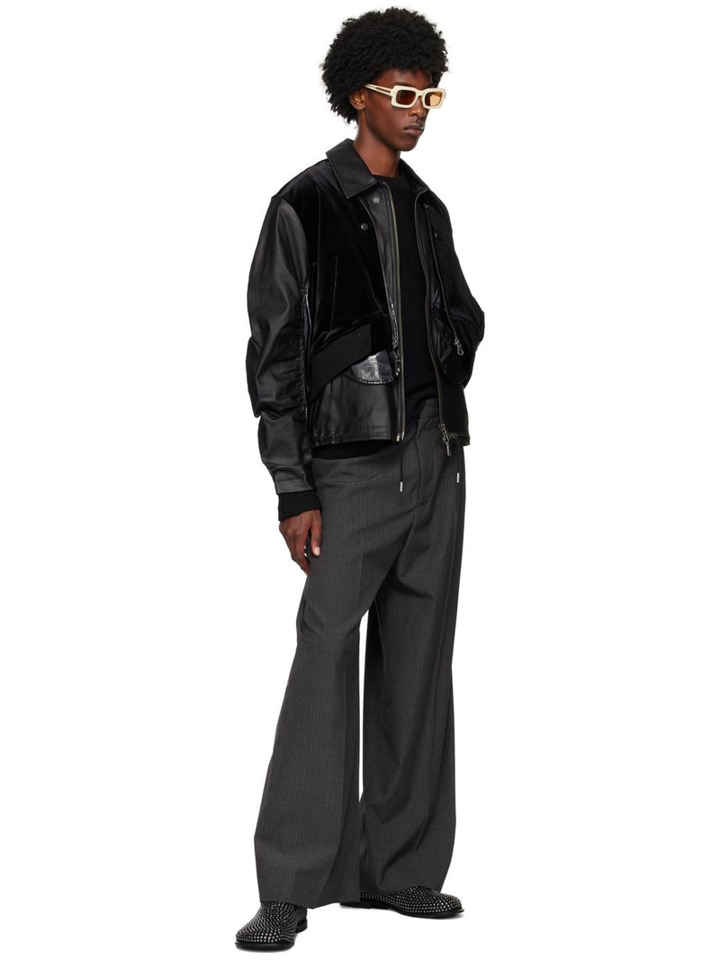 Andersson Bell Black Bientain Zip-Up Jacket outlook