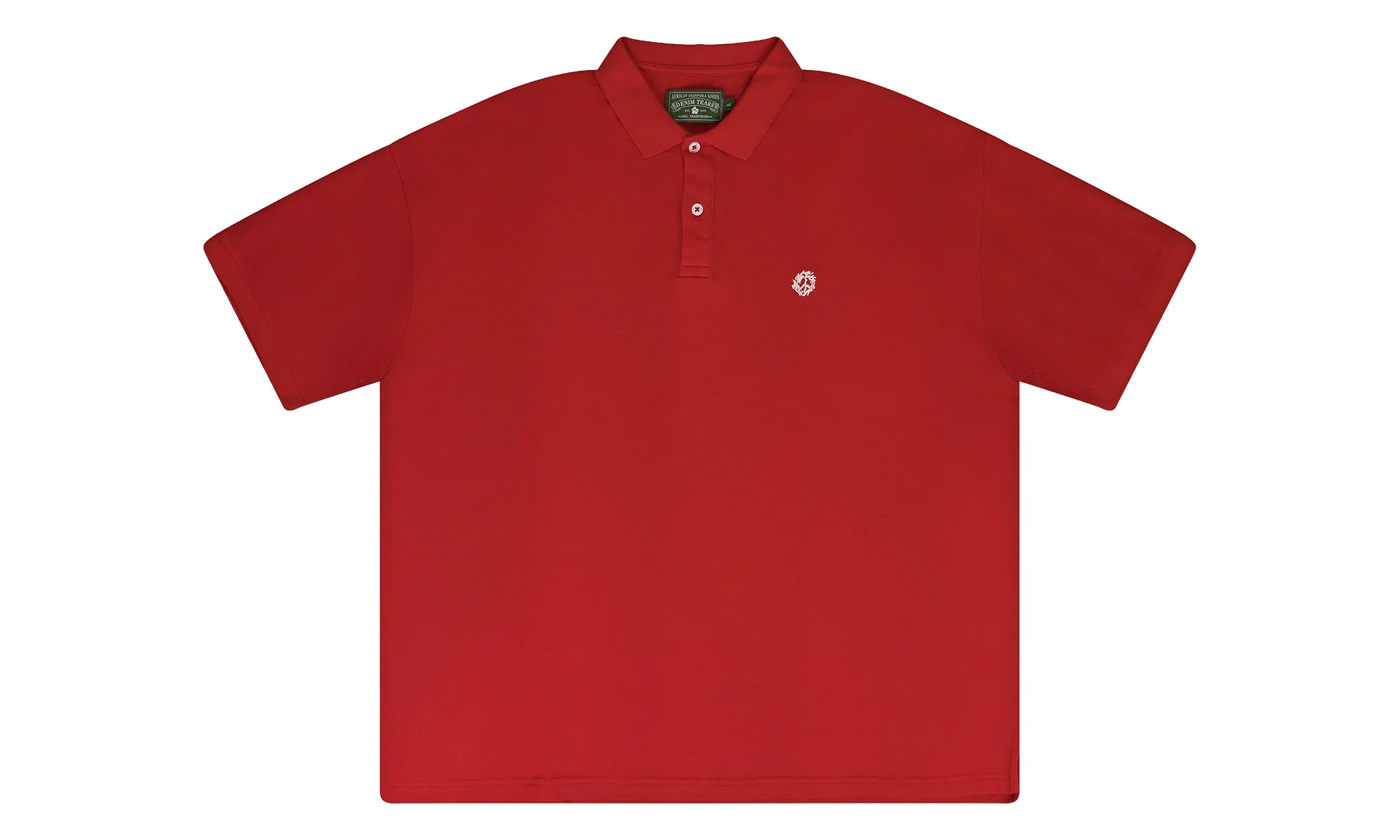 Peace Wreath Polo T-Shirt "Red" DT822 - 1