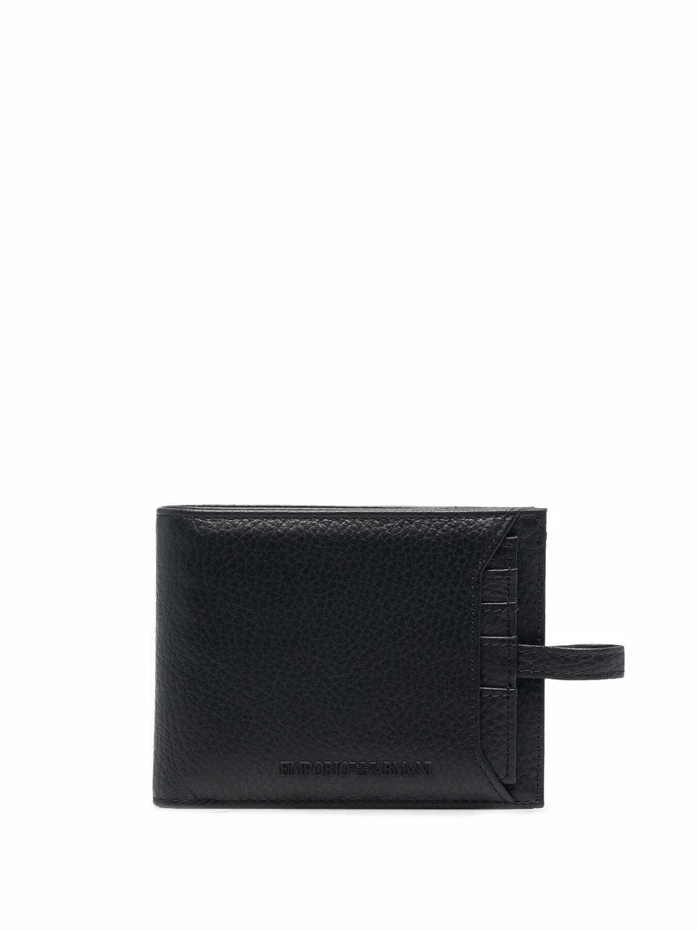 pebbled-effect leather wallet - 1