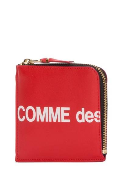 Comme des Garçons PLAY Red leather coin holder outlook