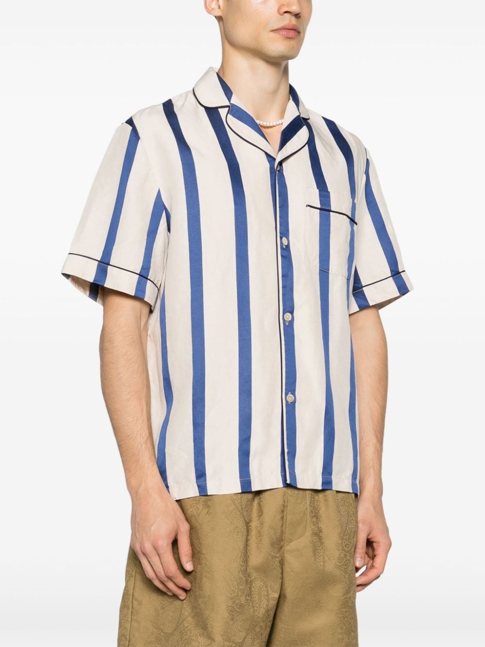 Cesare striped shirt - 3