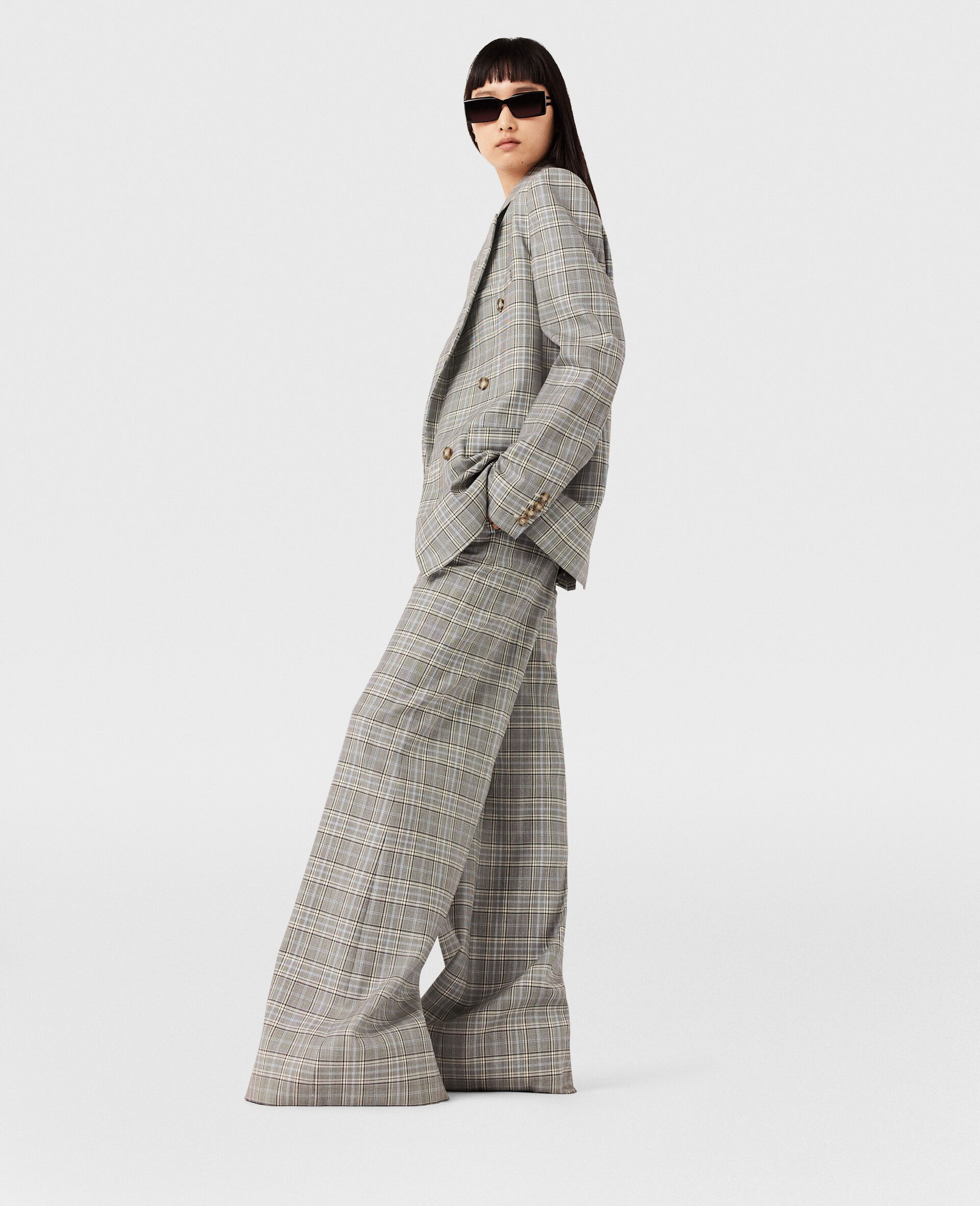 High-Rise Wide-Leg Wool Pants - 3
