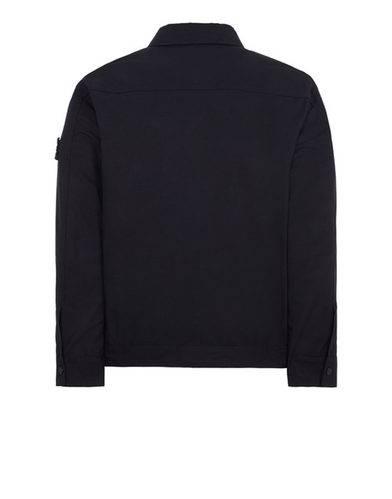 Stone Island 432F1 WEATHERPROOF COTTON CANVAS_ GHOST PIECE BLUE outlook