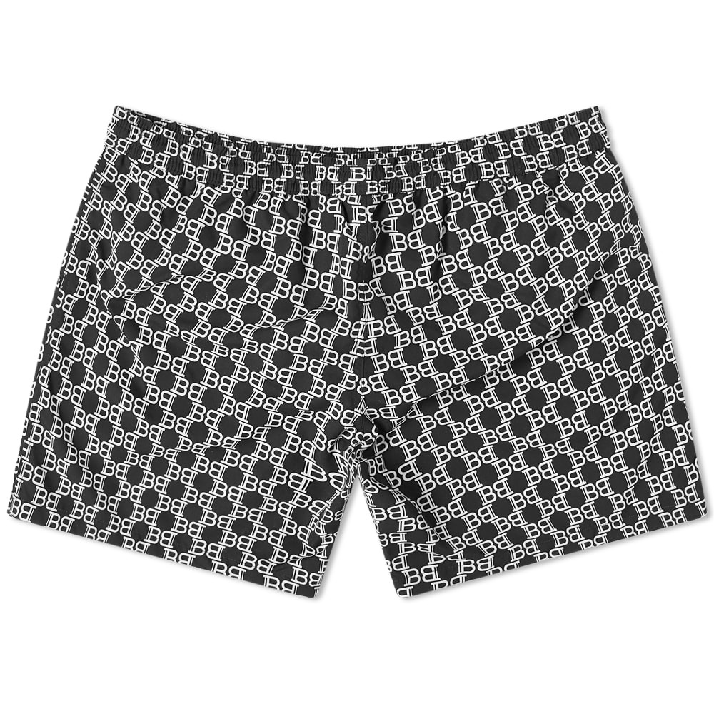 Balmain Monogram Boxer Swim Short - 2