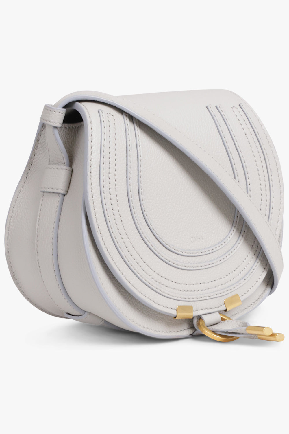 SMALL MARCIE SADDLE CROSSBODY BAG | BLUE MIST - 3