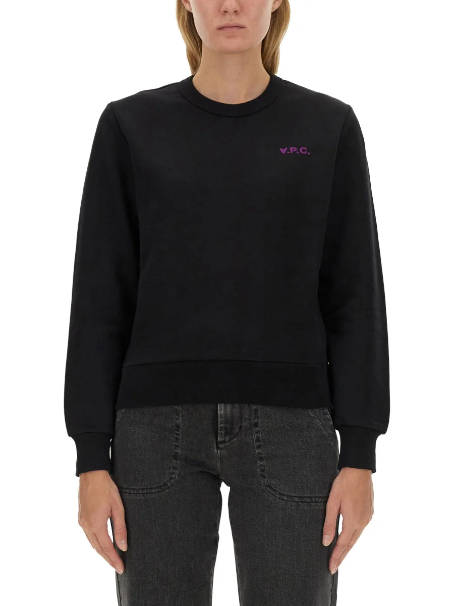 A.P.C. Women Sweatshirt With Logo - 1