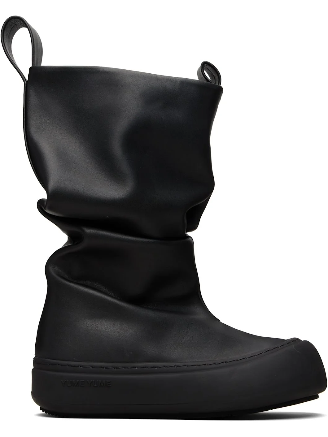 Black Low Fisherman Chelsea Boots - 1