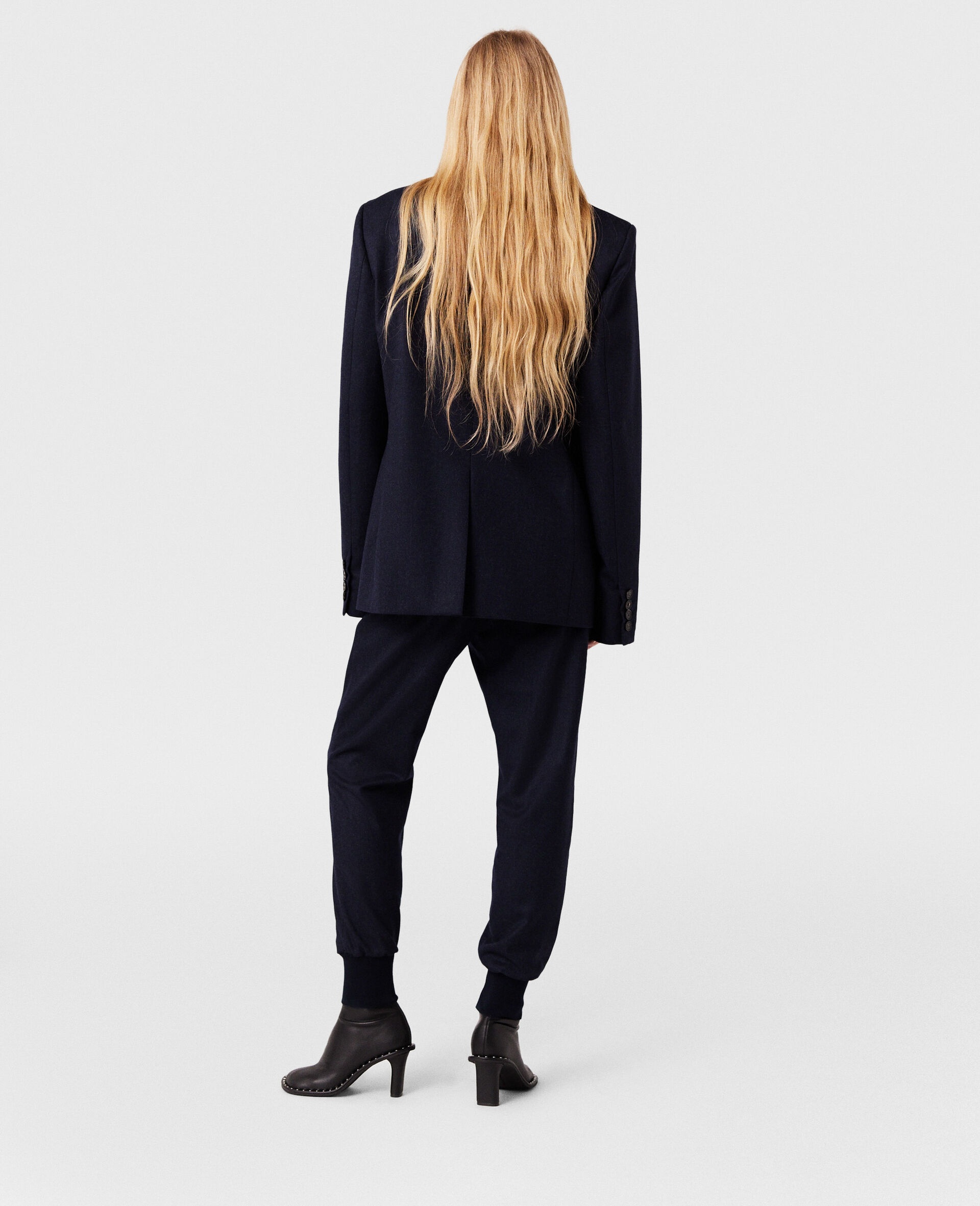 Single Breasted Wool Blazer - 3