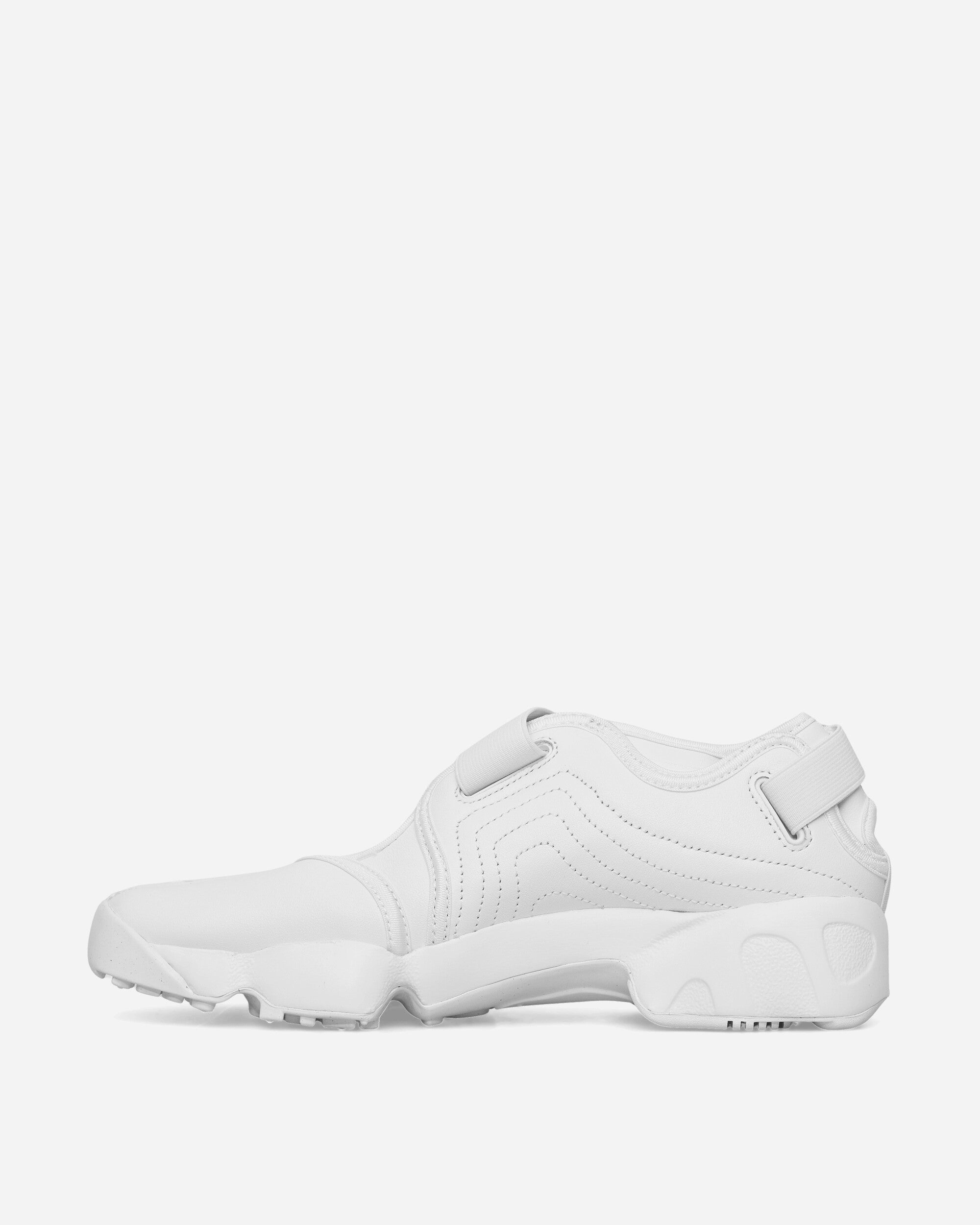 Women's Air Rift Leather Sandals White - 3