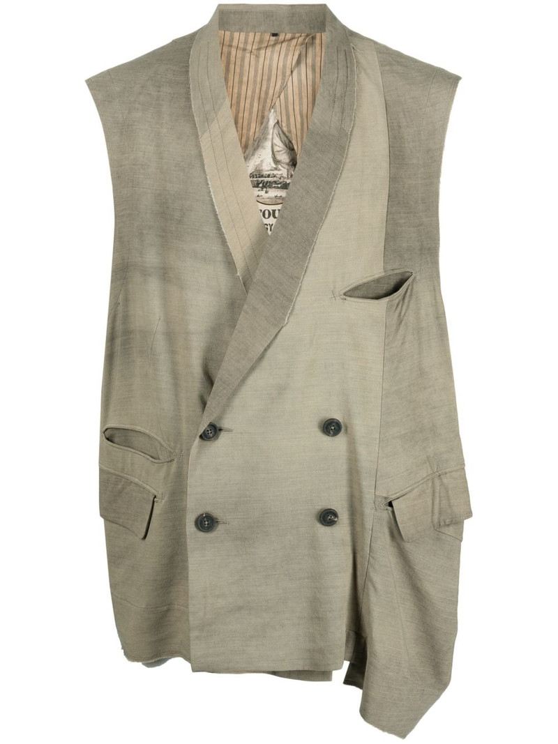 asymmetric double-breasted jacket 1