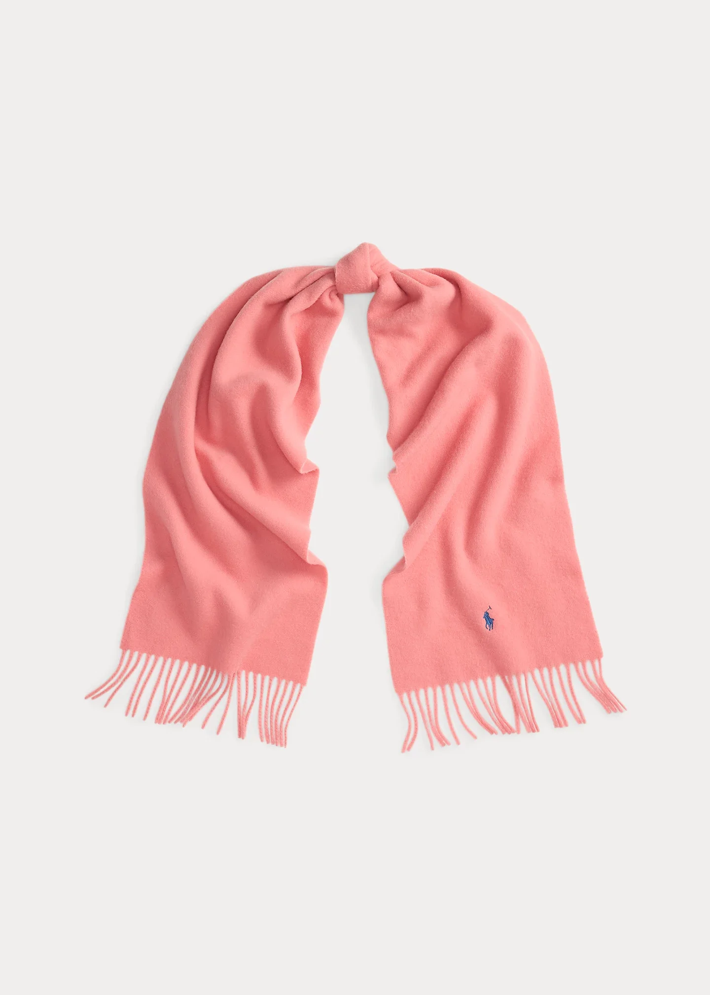 Fringe-Trim Wool Scarf - 1