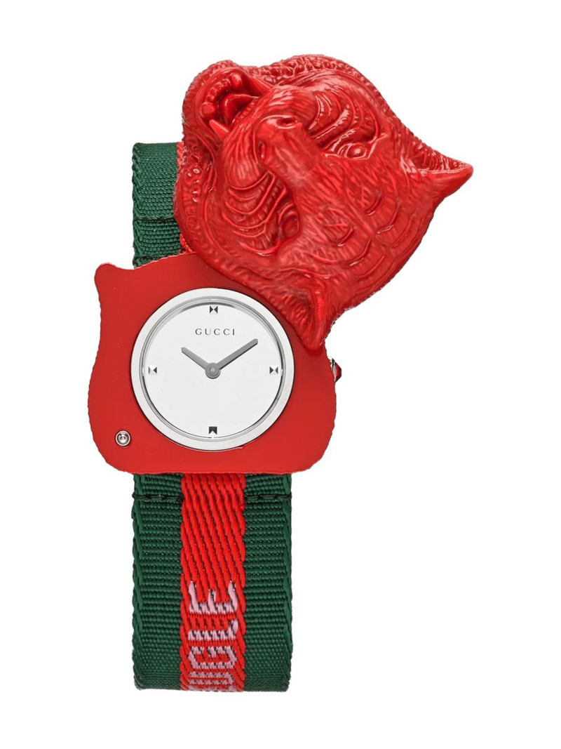 GUCCI Red Tiger 38mm watch outlook