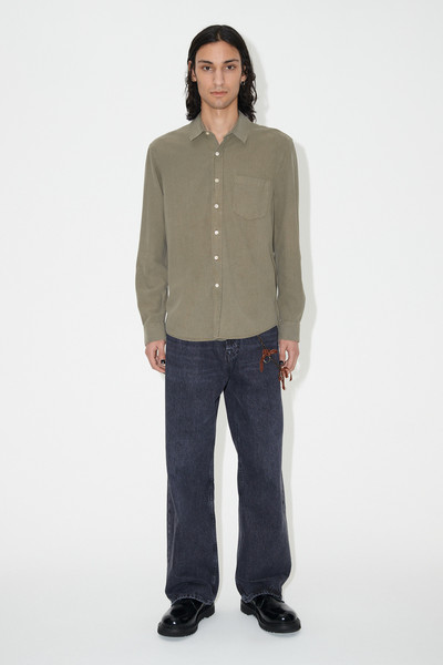 Our Legacy Classic Shirt Peafowl Silk Noil outlook