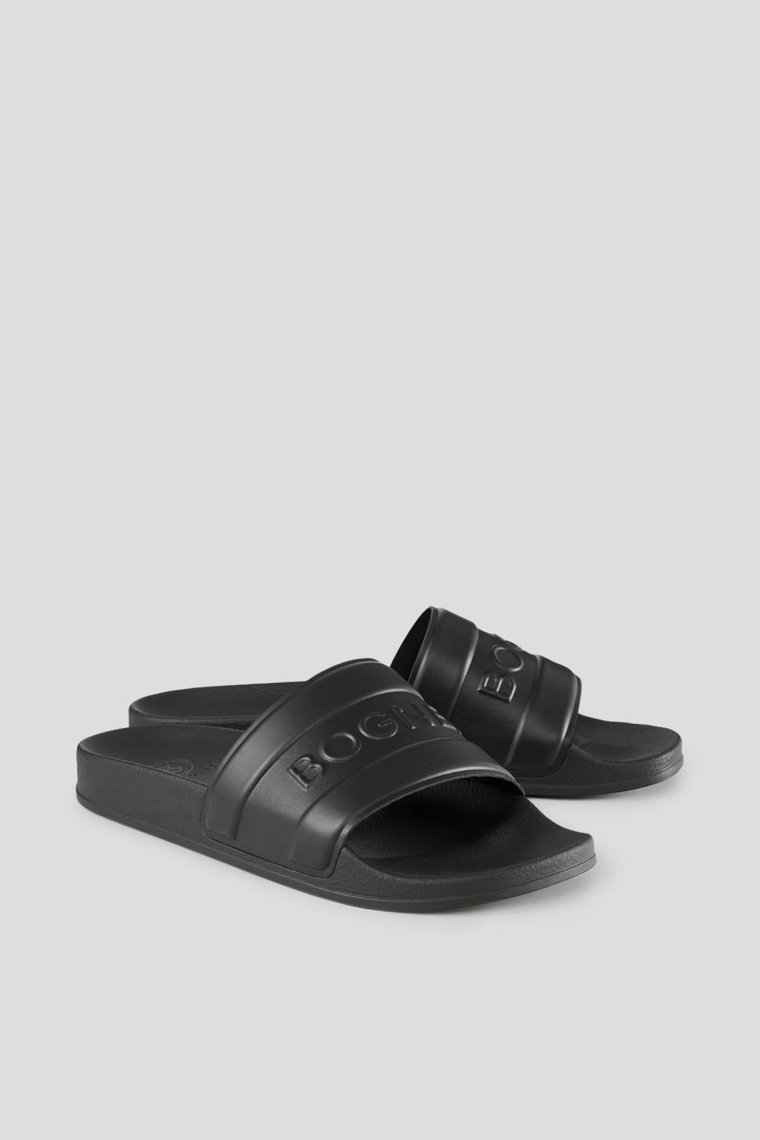 BELIZE SLIDES IN BLACK - 3