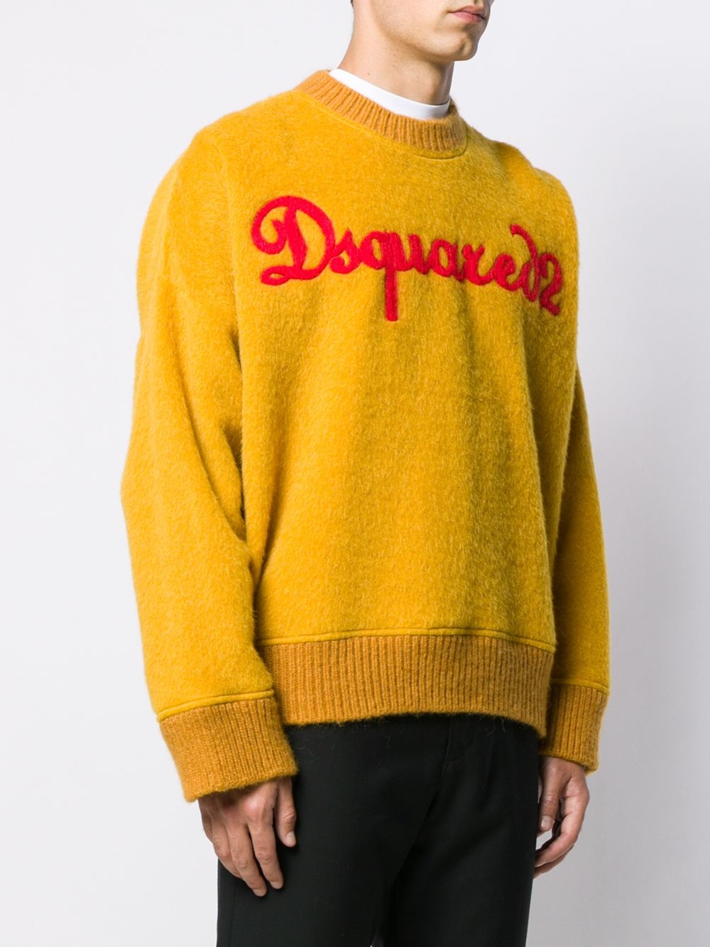 oversized logo jumper - 3