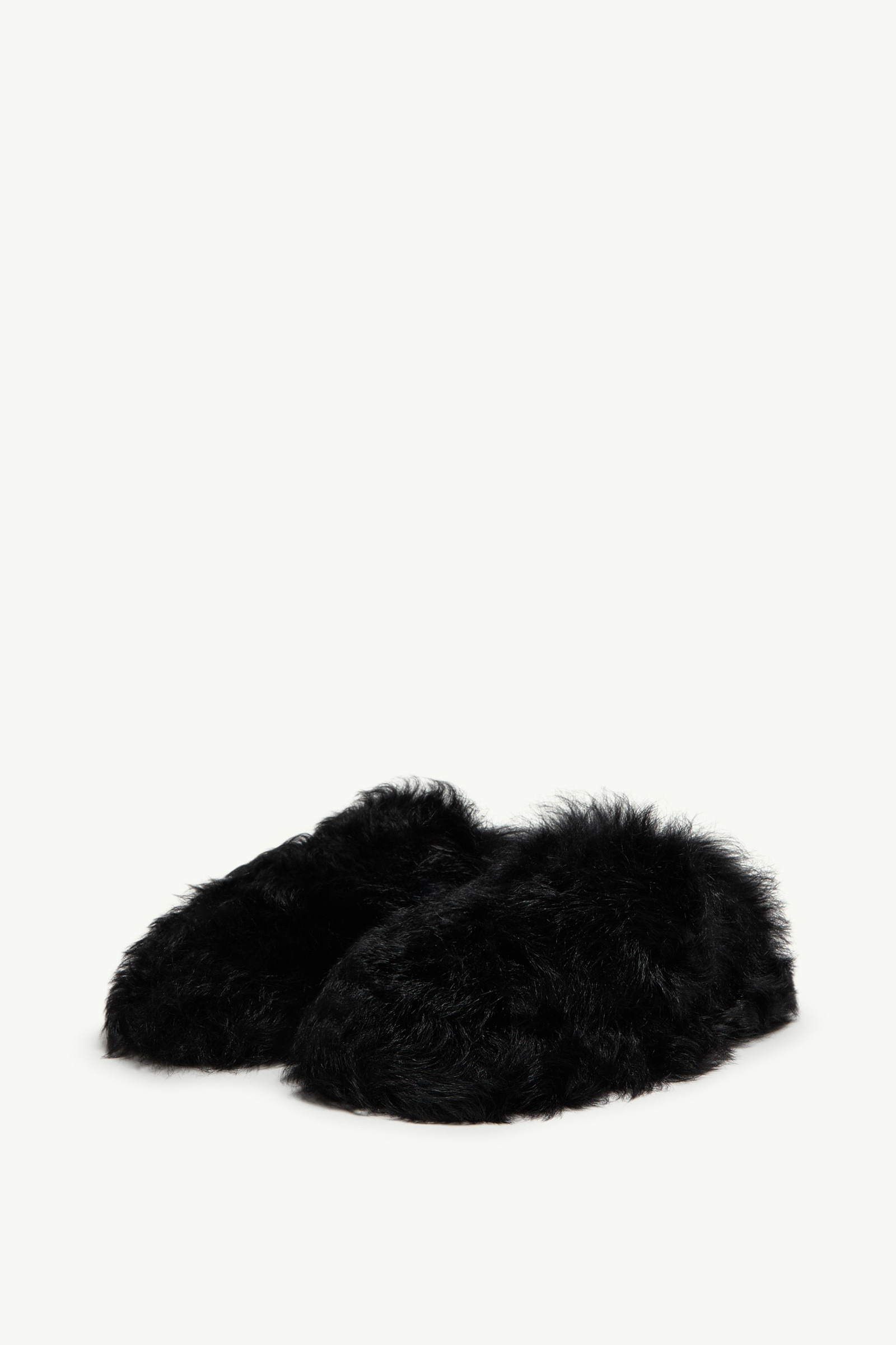 Snug Shearling Flats - 4