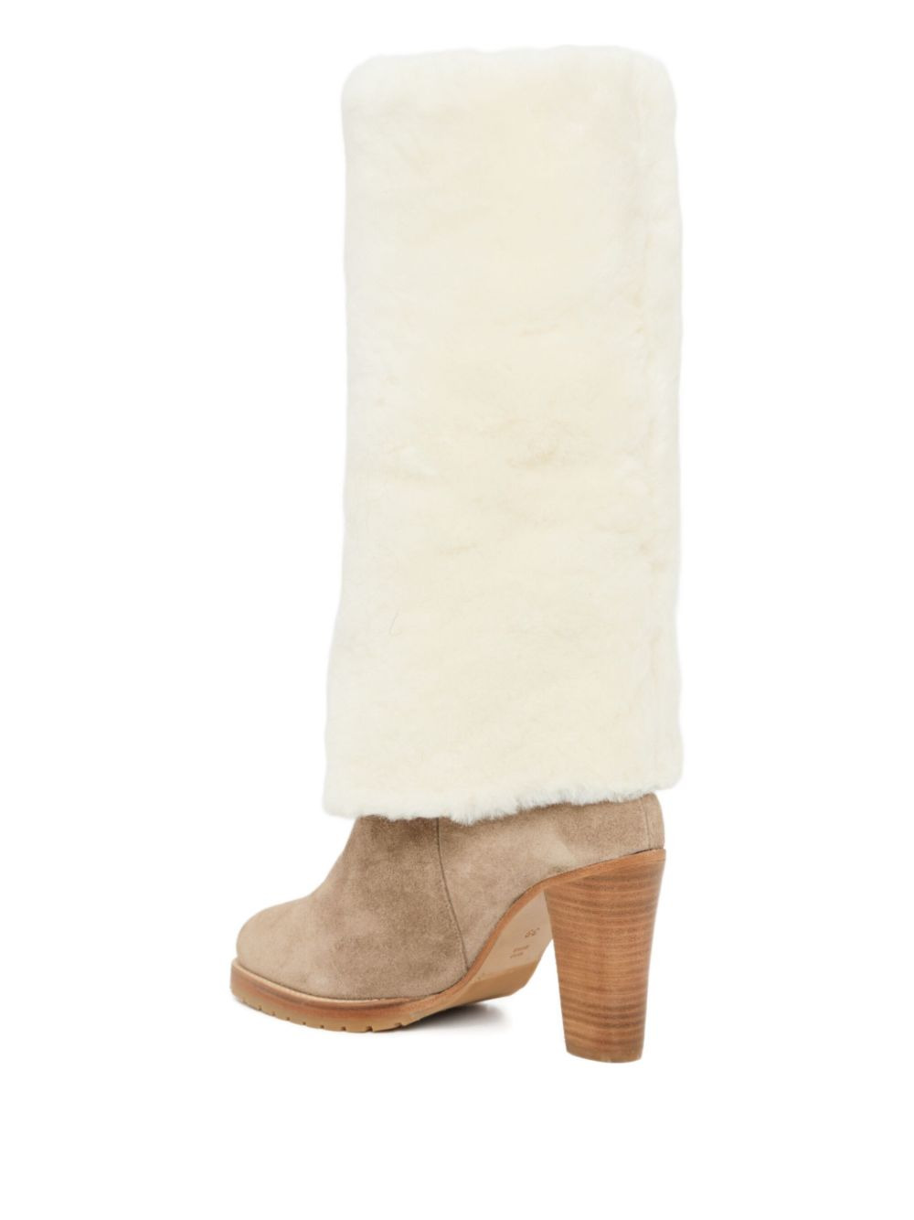 shearling boots - 4